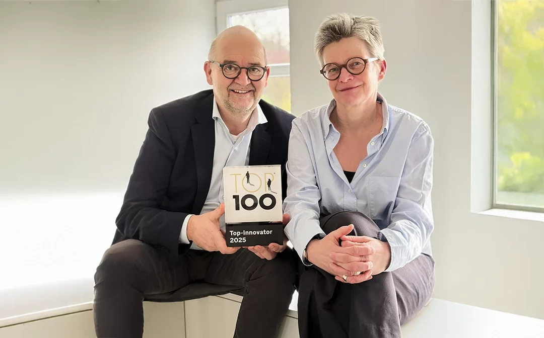 Ausgezeichnet: WMV ist TOP 100 Innovator 2025